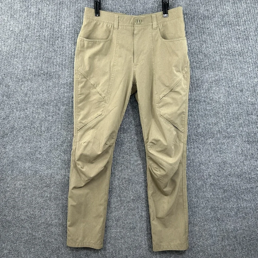 Under Armour Pants Men's 32x32 Tan Golf Performance Casual Stretch Waist